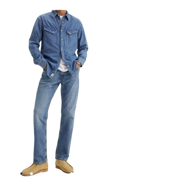 Levi’s 514 Straight Fit Jeans Blue - Picture 15 of 15